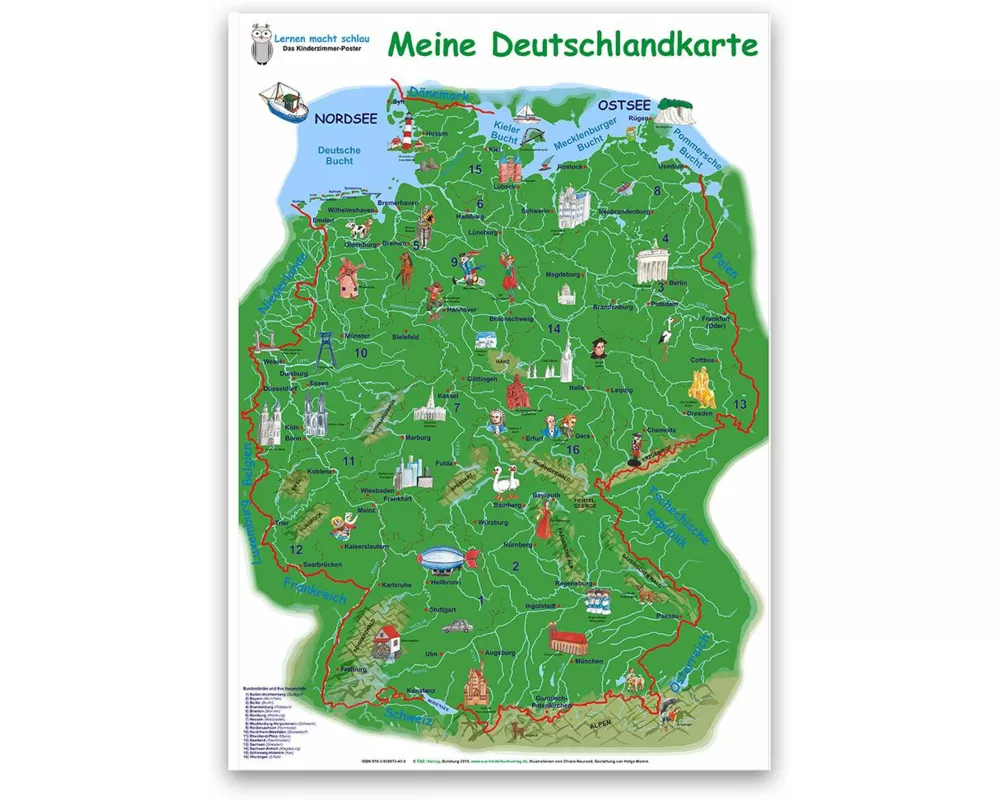 Meine Deutschlandkarte