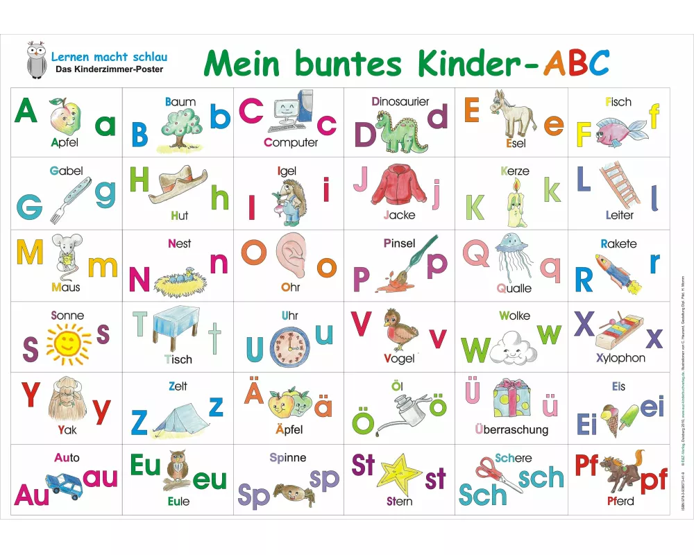 Mein buntes Kinder-ABC