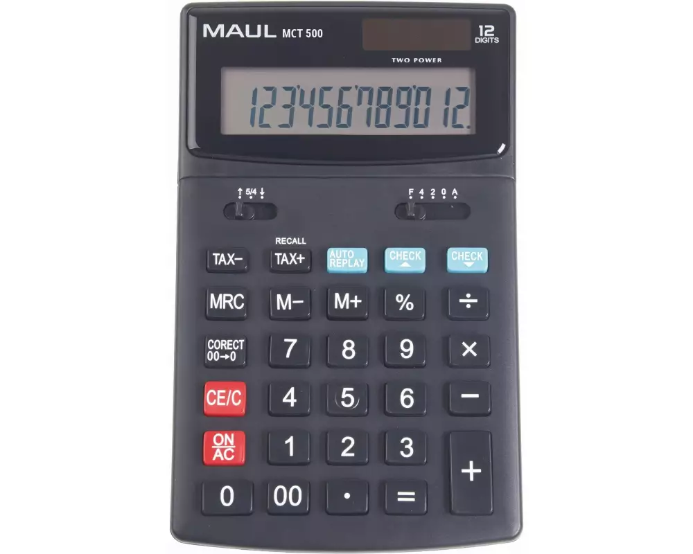 Maul Taschenrechner MCT500 Schwarz