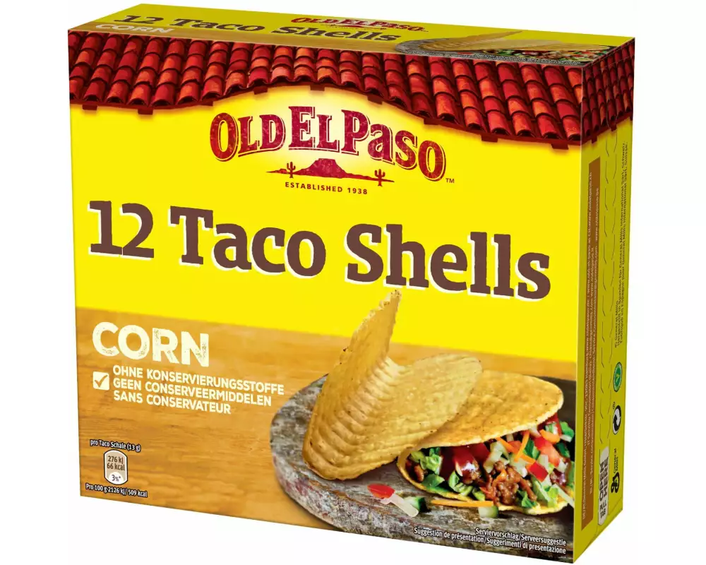 Old El Paso Chrunchy Taco Shells 12 Stück