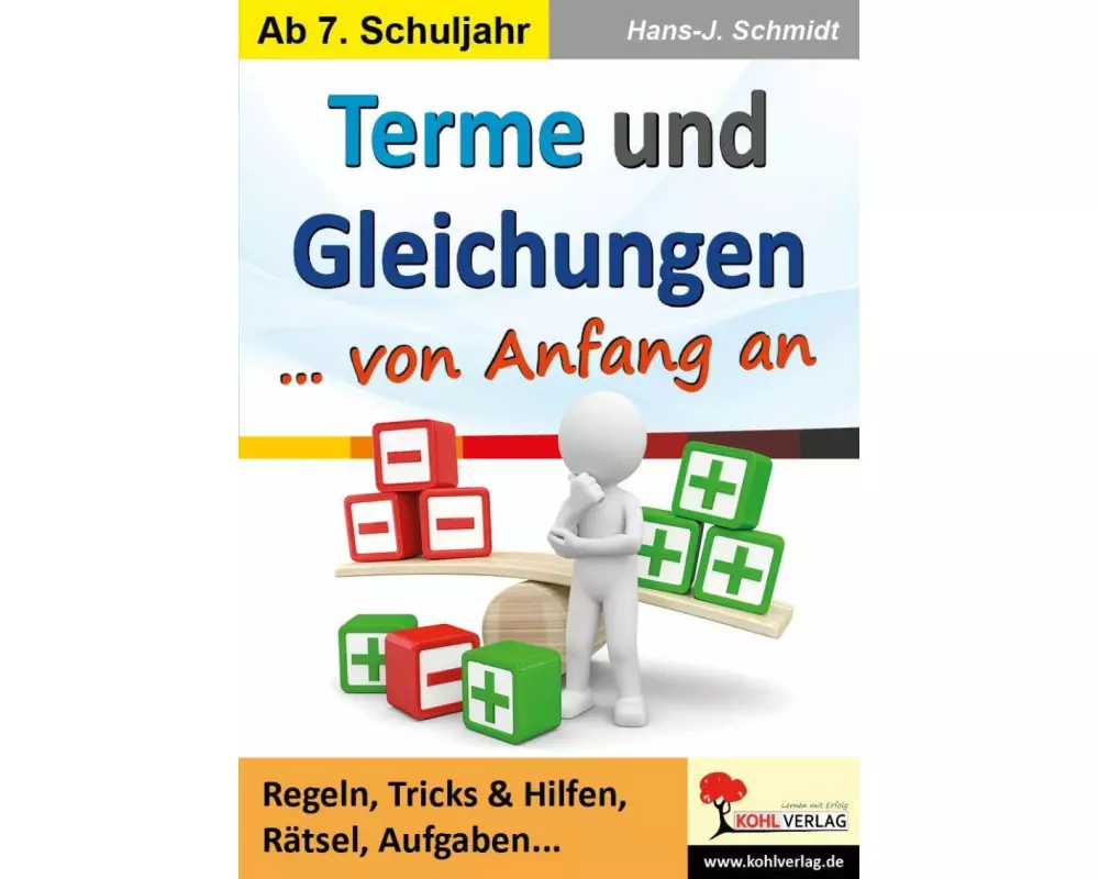 Terme und Gleichungen von Anfang an