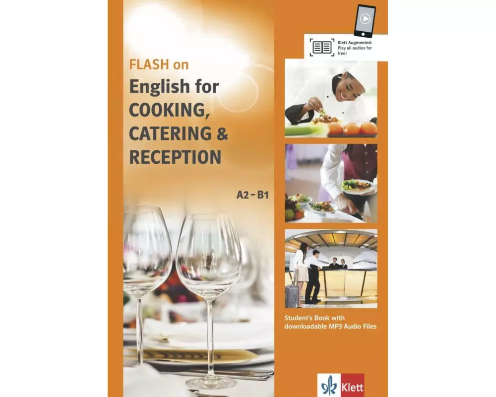 FLASH ON ENGLISH. Cooking, Catering and Reception. Kurs- und Übungsbuch + Audio online