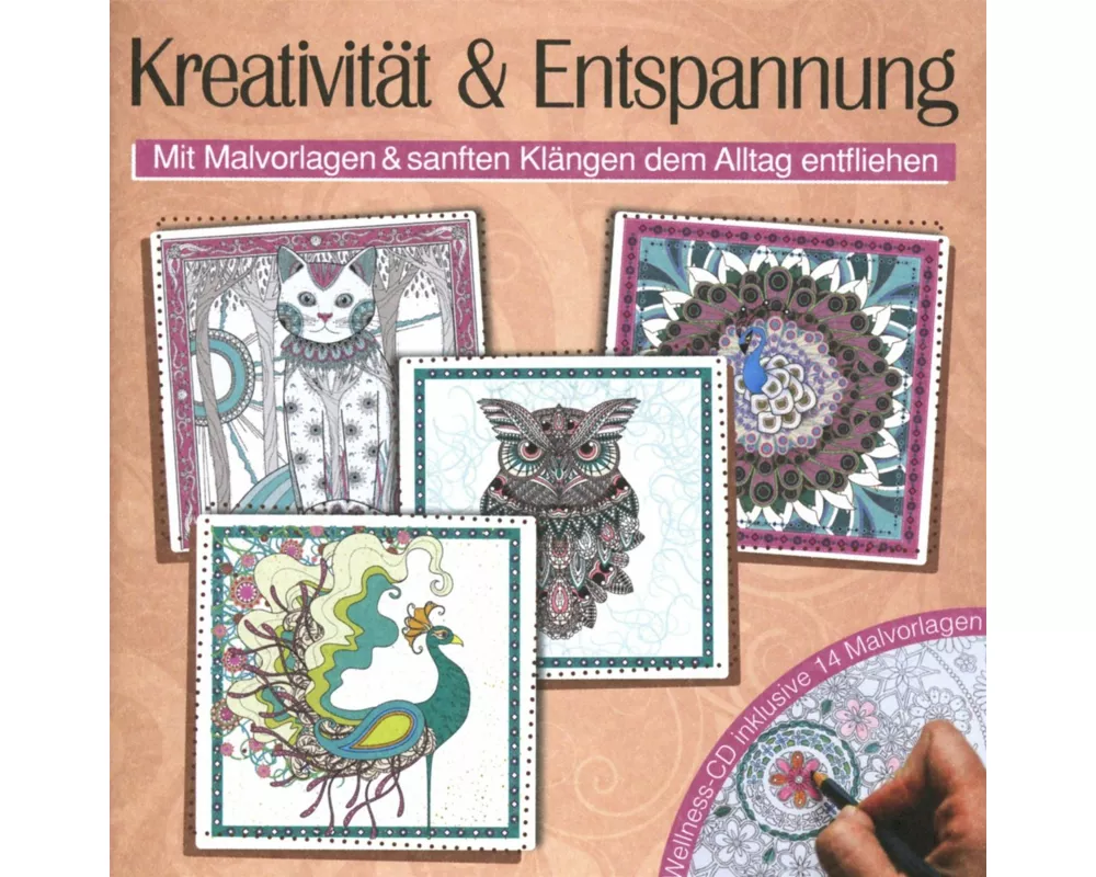 Kreativität & Entspannung-Mit Malvorlagen