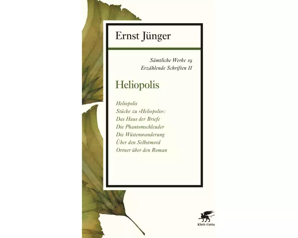 Sämtliche Werke - Band 19