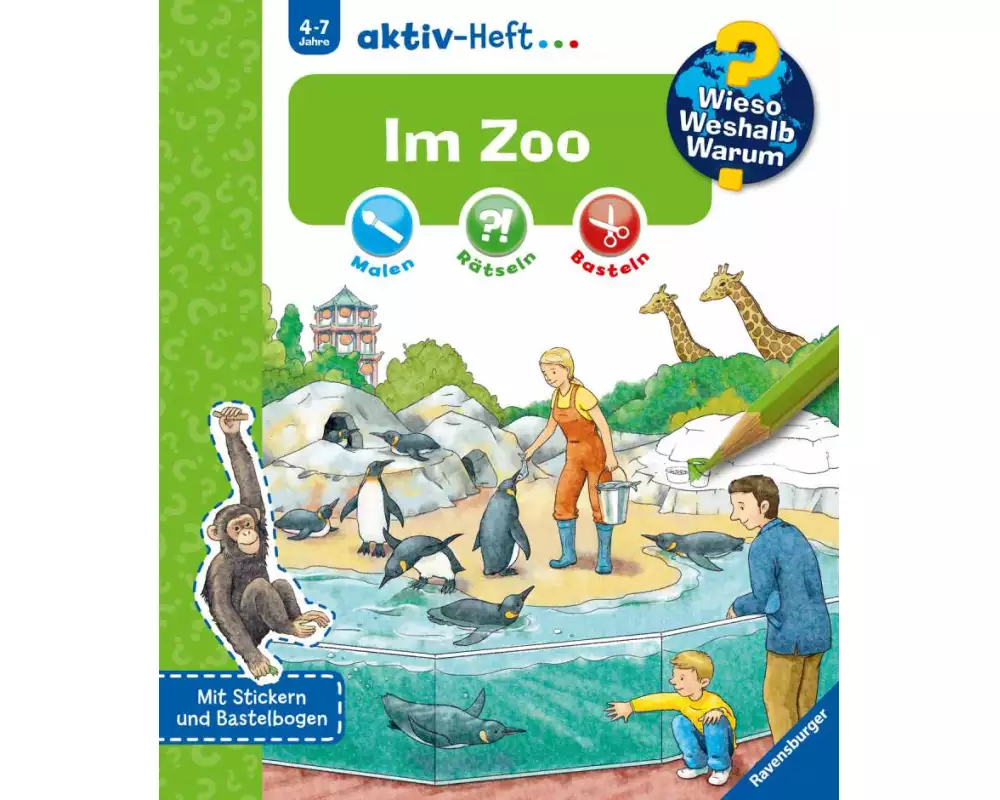 Wieso? Weshalb? Warum? aktiv-Heft - Im Zoo