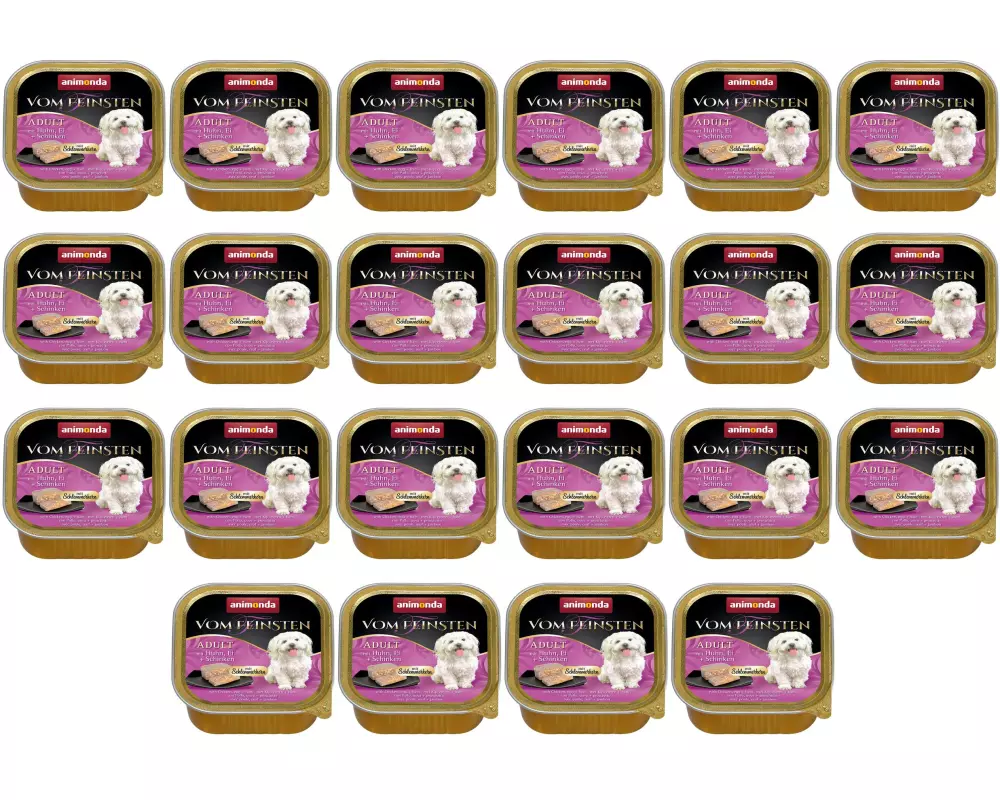 animonda Nassfutter V.Feinsten Schlemmerkern Huhn/Schinken 22 x 150g