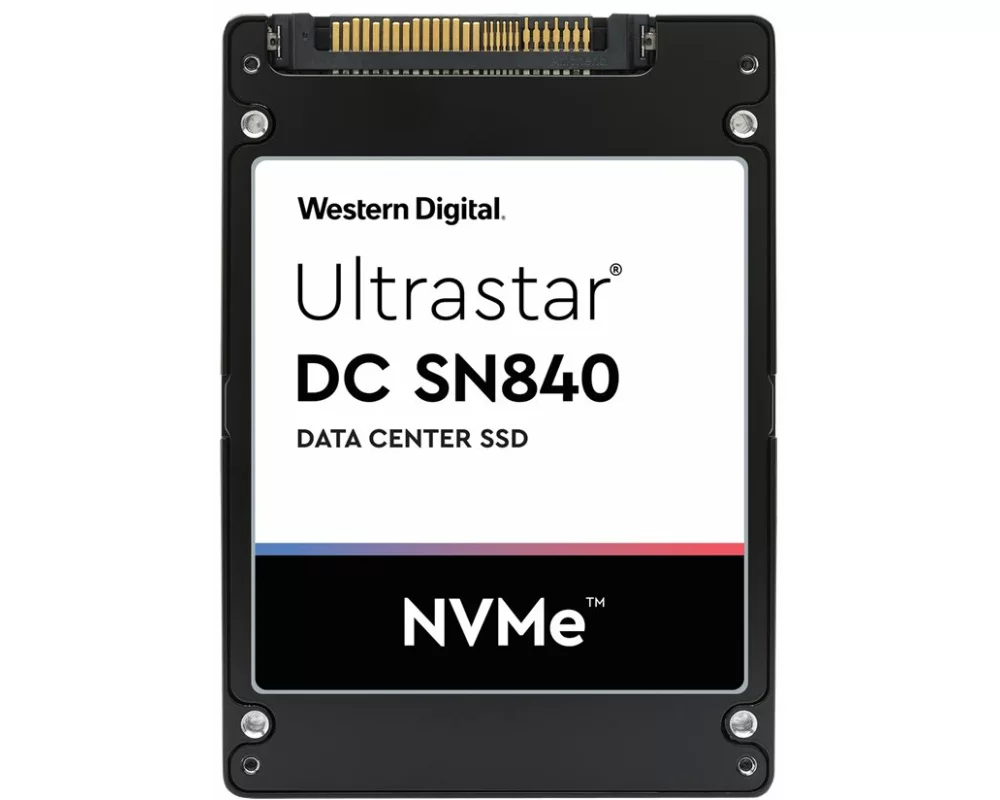 Western Digital ULTRASTAR DC SN840 NVMe SSD 3200GB 2.5 inch 15.0MM PCIe TLC RI-3DW/D BICS4 SE - WUS4C6432DSP3X1