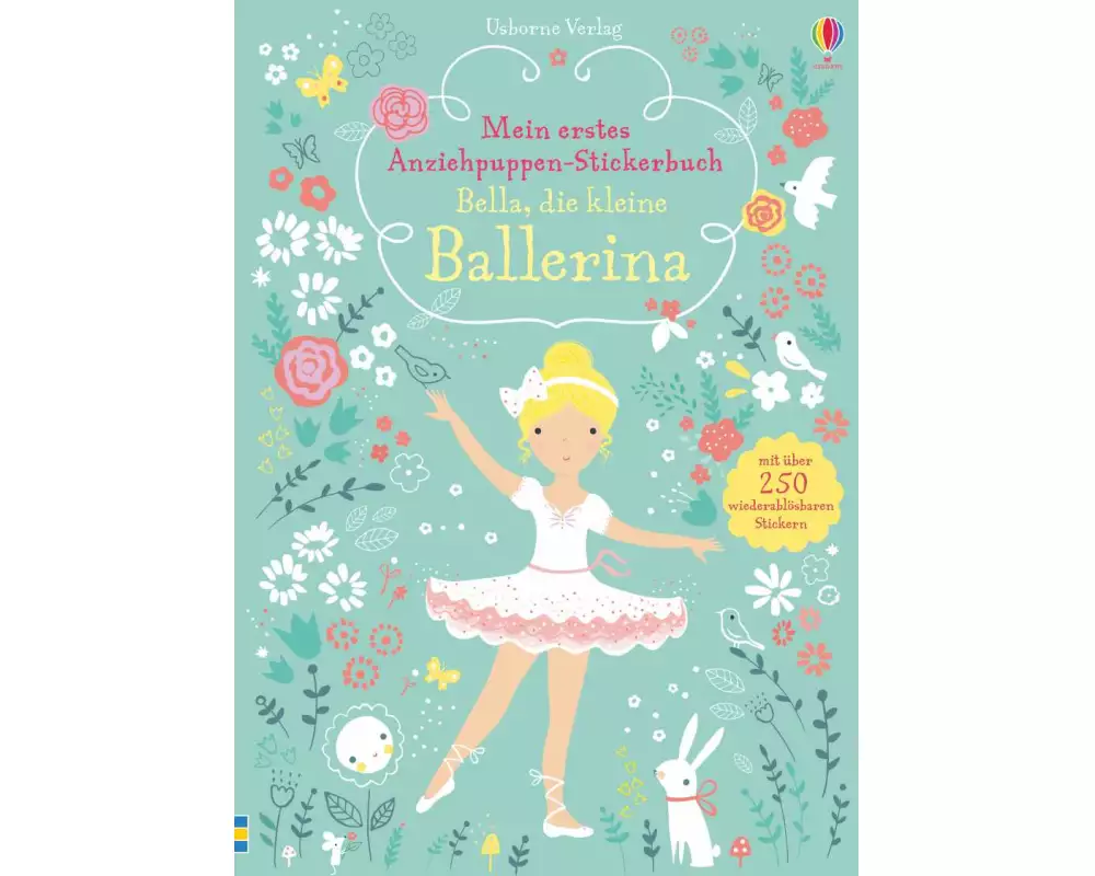 Mein erstes Anziehpuppen-Stickerbuch: Bella, die kleine Ballerina