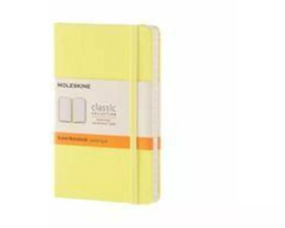 Notizbuch / Pocket, Citron Yellow / liniert
