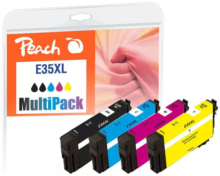 Peach Tinte Epson T3596, No 35XL BK, C, M, Y