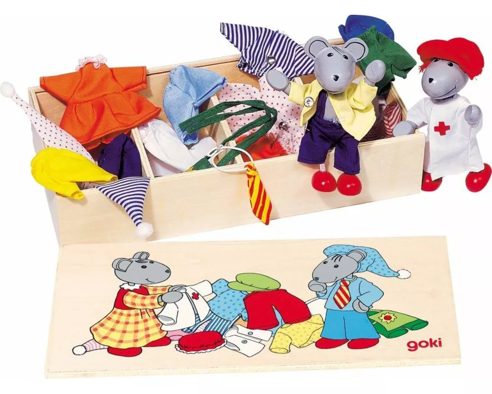 Biegepuppen Mausens Klamottenkiste