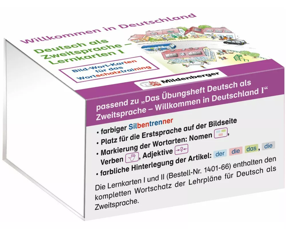 Willkommen in Deutschland - Deutsch als Zweitsprache - Lernkarten I