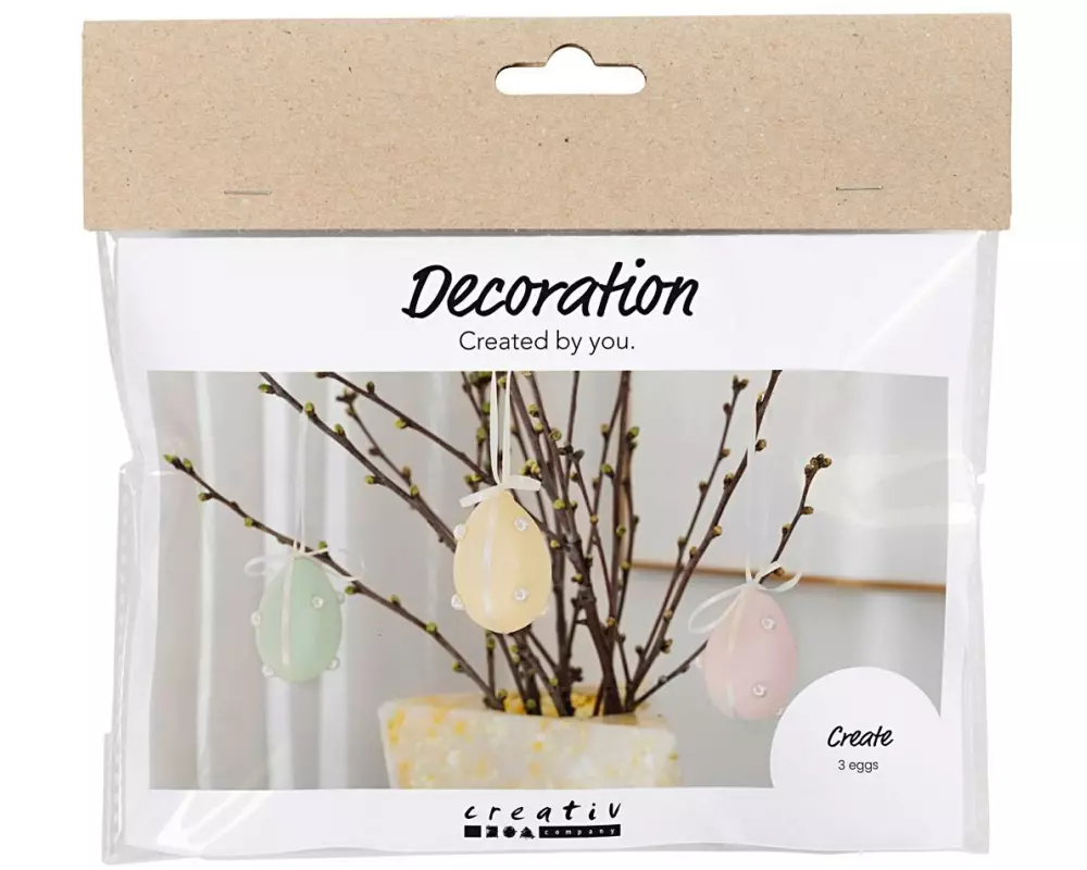 Creativ Company Bastelset Ostern 1 Stück, Mehrfarbig