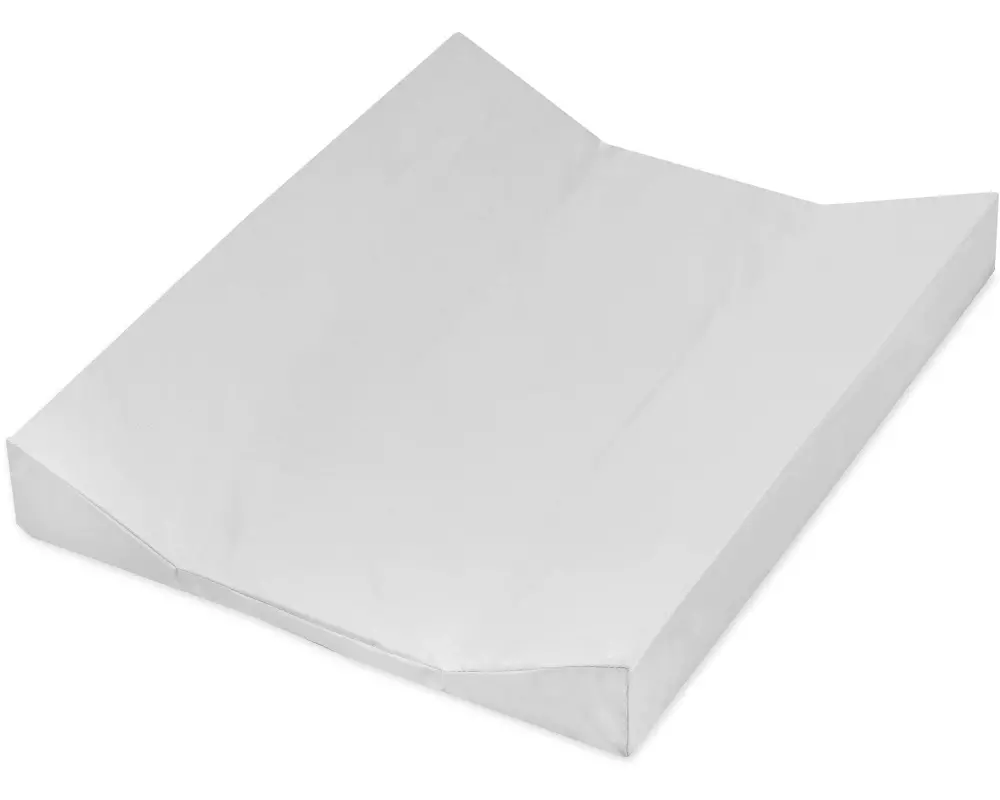 Julius Zöllner Wickelkissen mit Keil Uni Hellgrau 50 x 65 cm