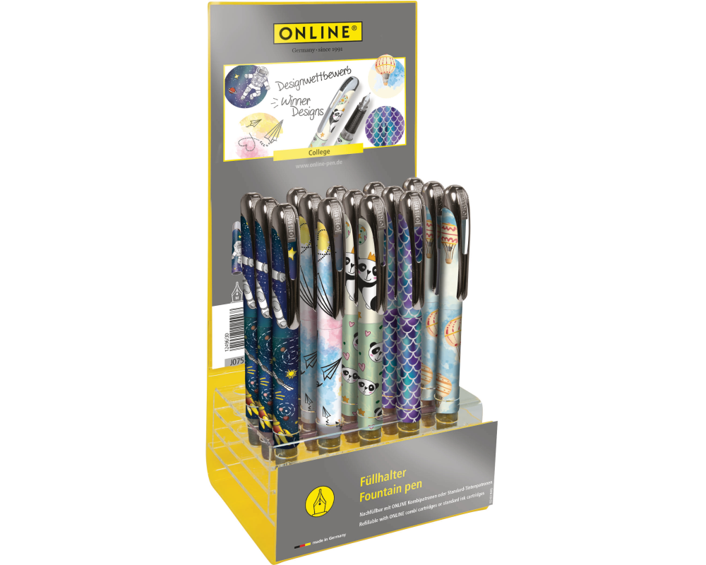 ONLINE Füllhalter College II 0.5mm 12506/15 Winner 15 Stück