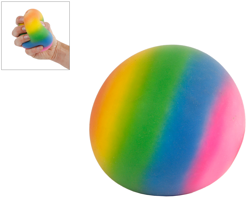 ROOST Quetschball Regenbogen 9cm 620749