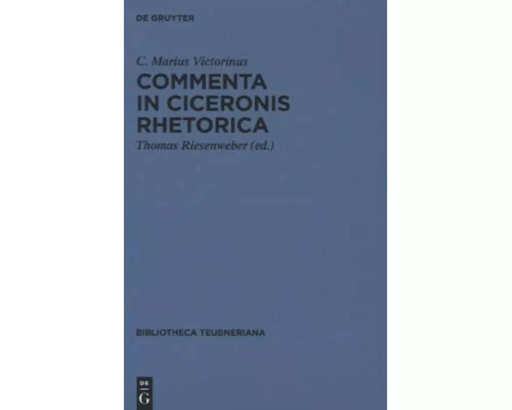 Commenta in Ciceronis Rhetorica