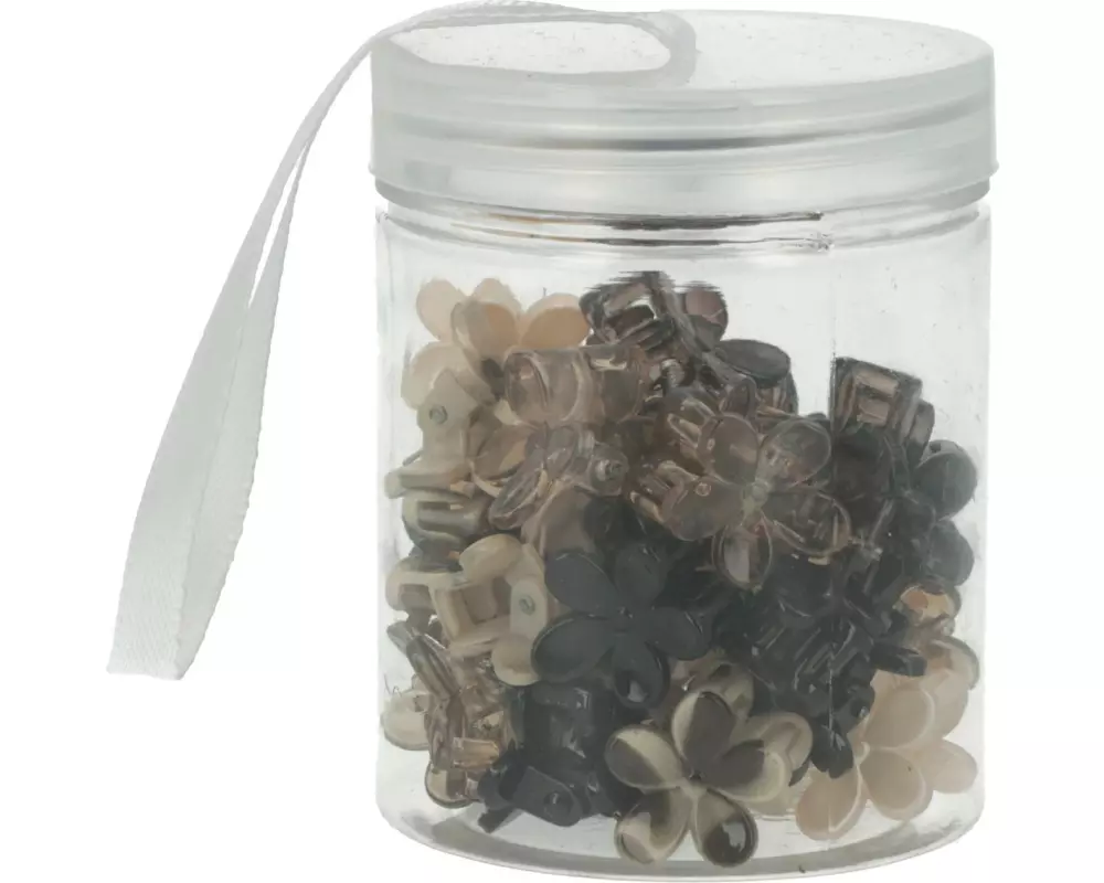 Trisa Accessoires Böxli mit 30 Blümchen braun