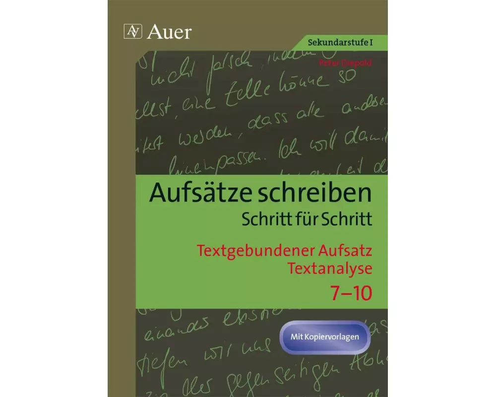Textgebundener Aufsatz - Textanalyse
