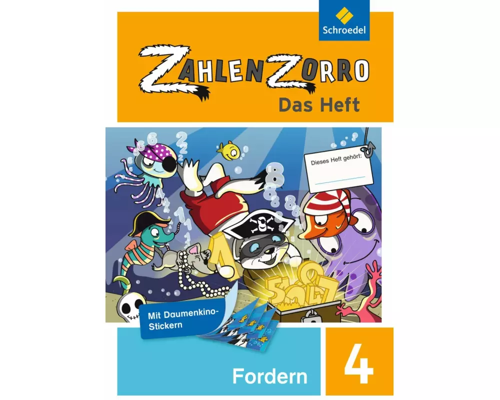 Zahlenzorro - Das Heft