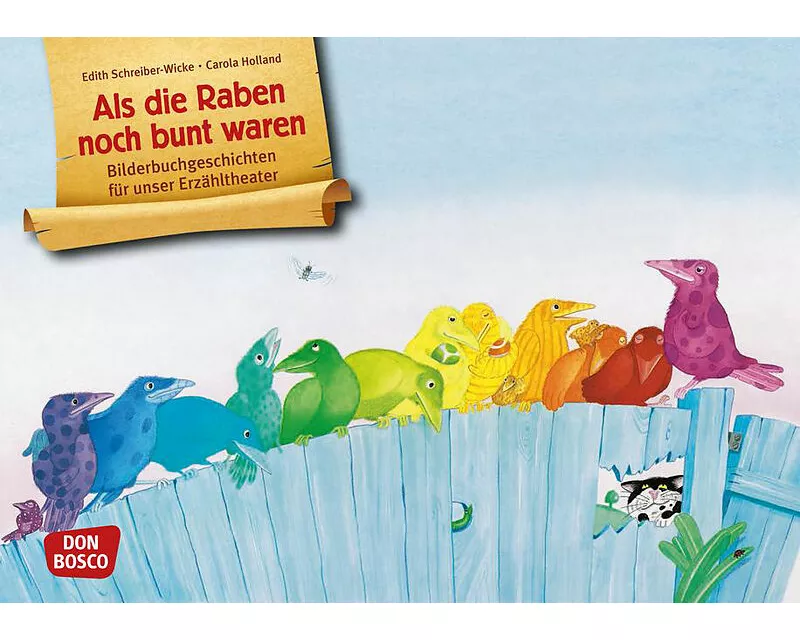Als die Raben noch bunt waren. Kamishibai Bildkartenset