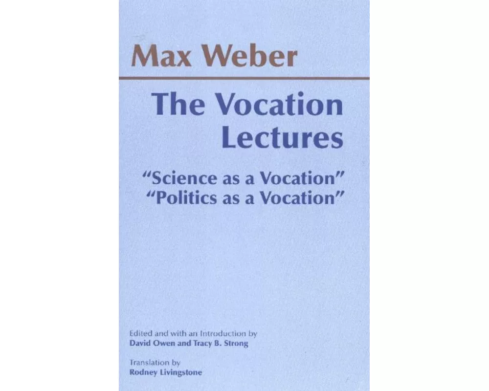 The Vocation Lectures