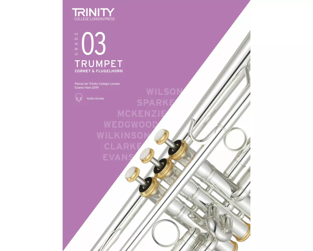 Trinity College London Trumpet, Cornet & Flugelhorn Exam Pieces From 2019. Grade 3