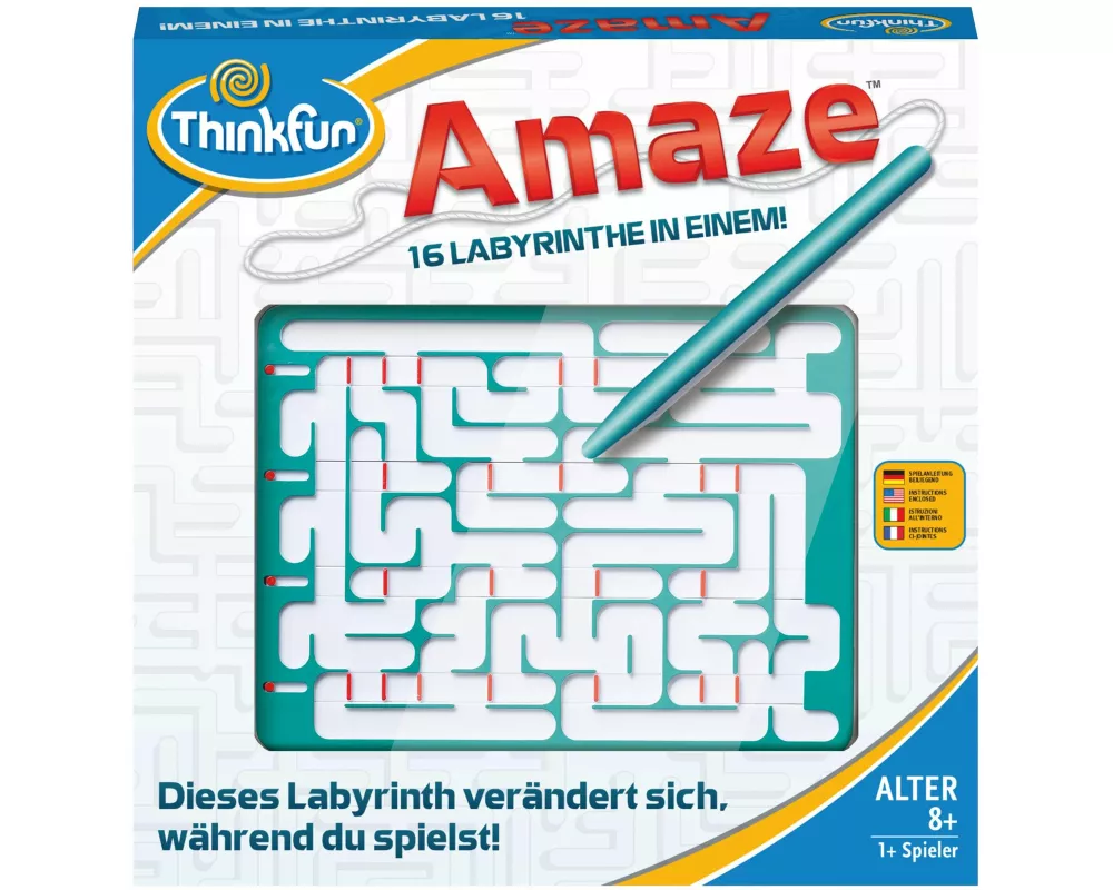ThinkFun Amaze - Strategiespiel ab 8 Jahre