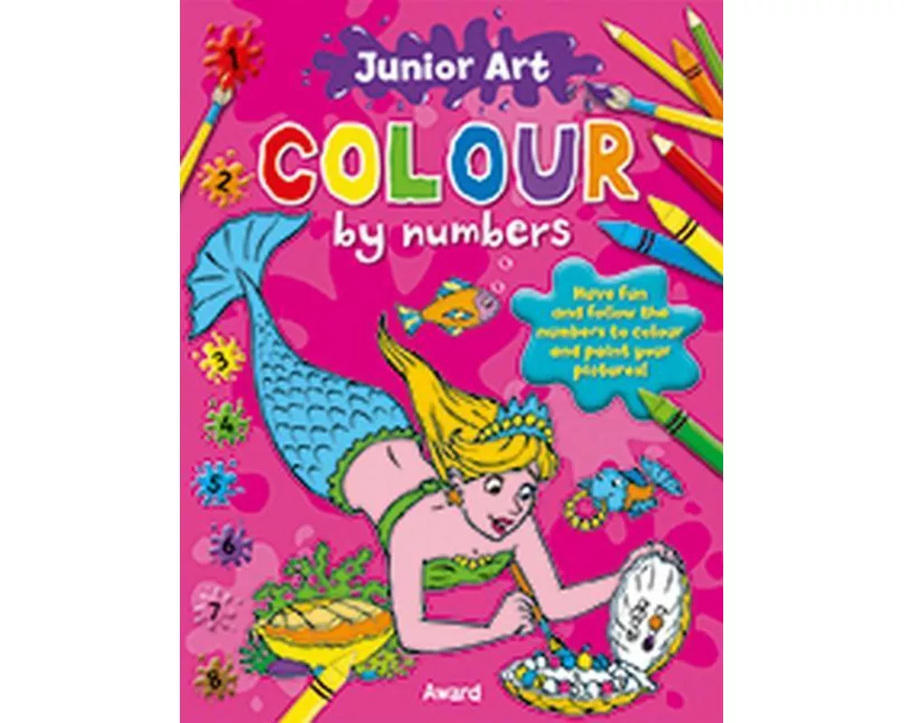Junior Art Colour By Numbers: Butterfly