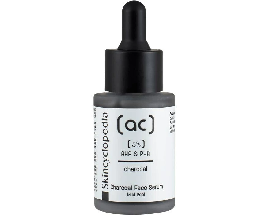 Skincyclopedia Gesichtsserum AHA/PHA + Aktivkohle 30 ml