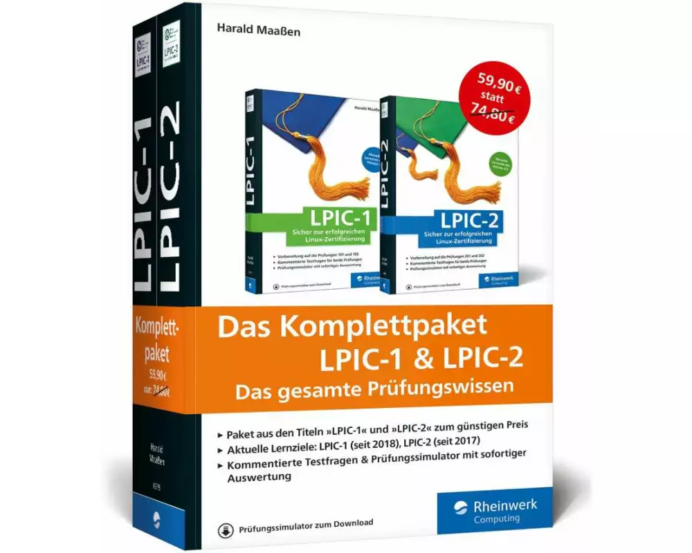 Das Komplettpaket LPIC-1 u. LPIC-2