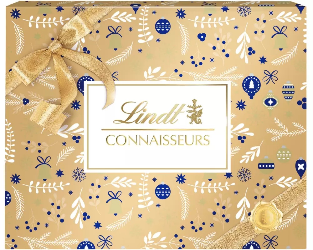 Lindt CONNAISSEURS Pralinés Assortiert Festtagsedition 443g