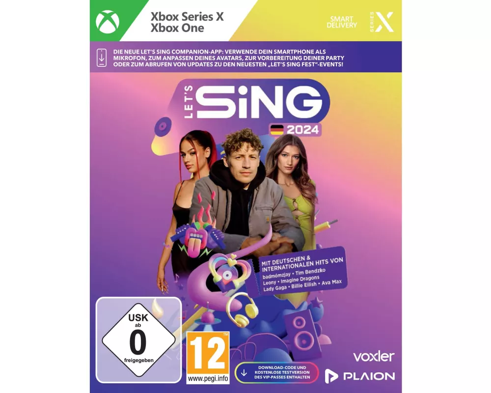 GAME Let's Sing 2024 German Version