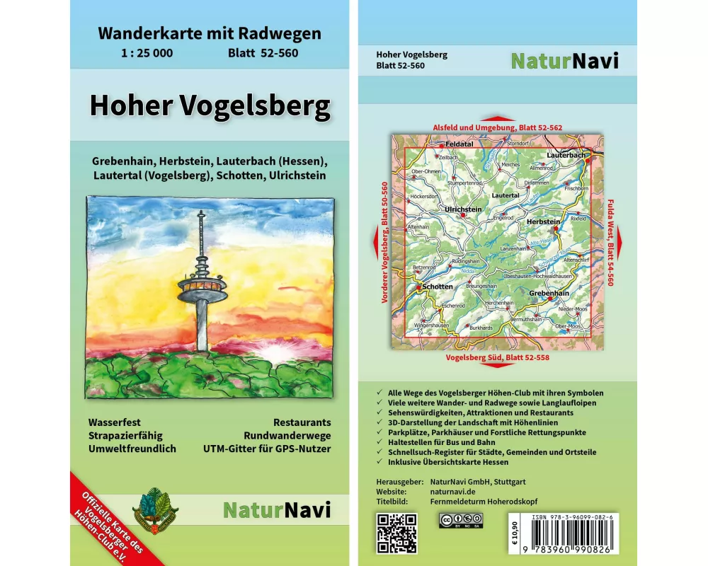 Hoher Vogelsberg 1 : 25 000