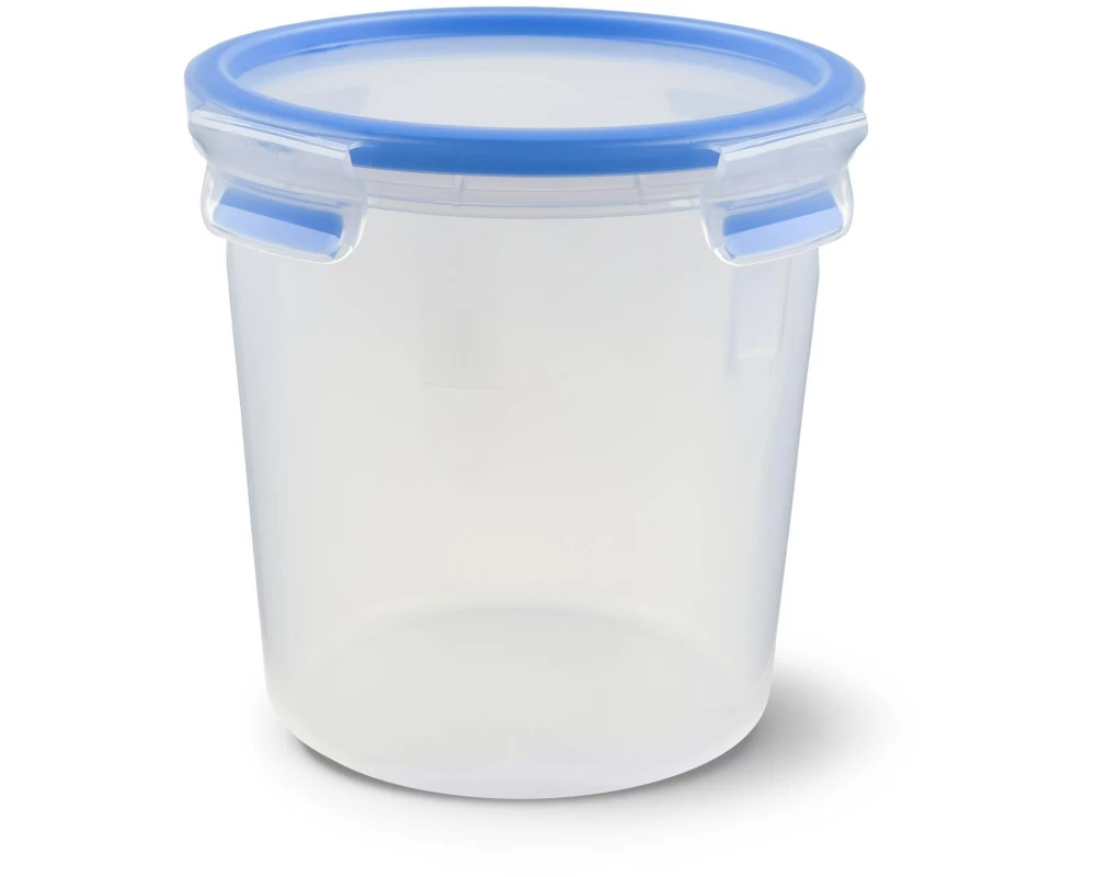 Emsa Vorratsbehälter Clip& Close 2 l, Blau/Transparent