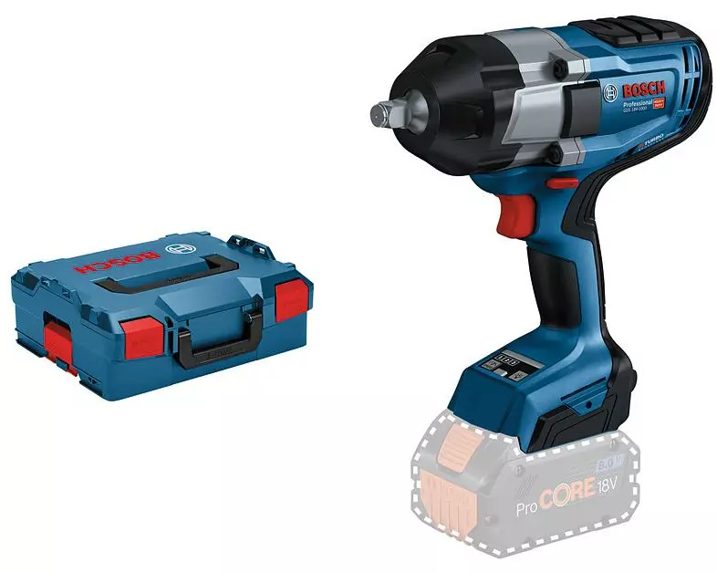 Bosch Professional Akku-Schlagschrauber GDS 18V-1000 Biturbo Solo