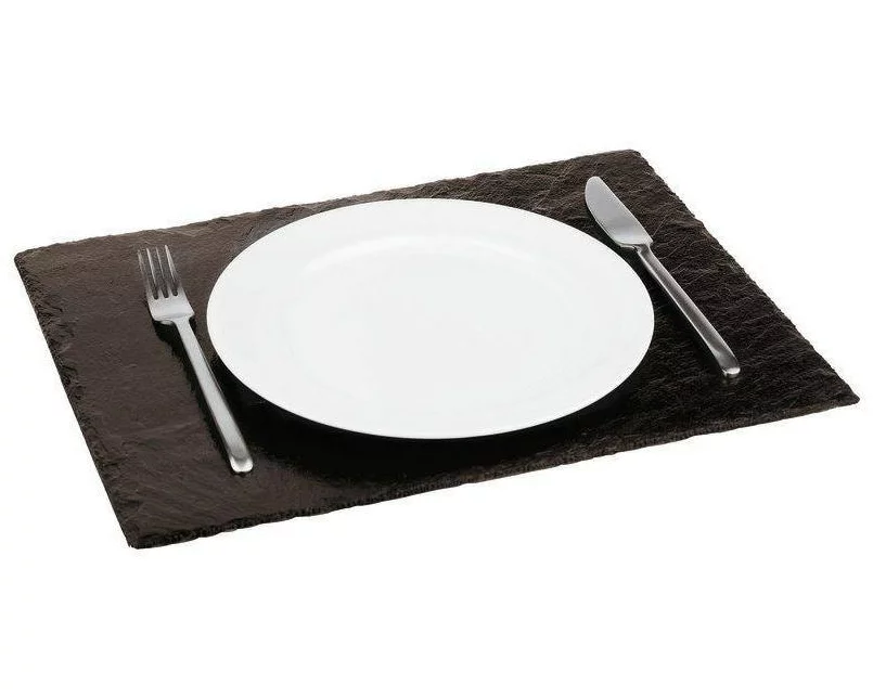 Paderno Servierplatte 45 cm x 30 cm Schwarz