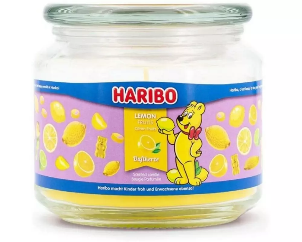 balthasar Duftkerze Haribo Lemon Fruits 10 x 9.5 cm