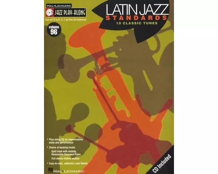 Latin Jazz Standards - Jazz Play-Along Volume 96 (Book/Online Audio)