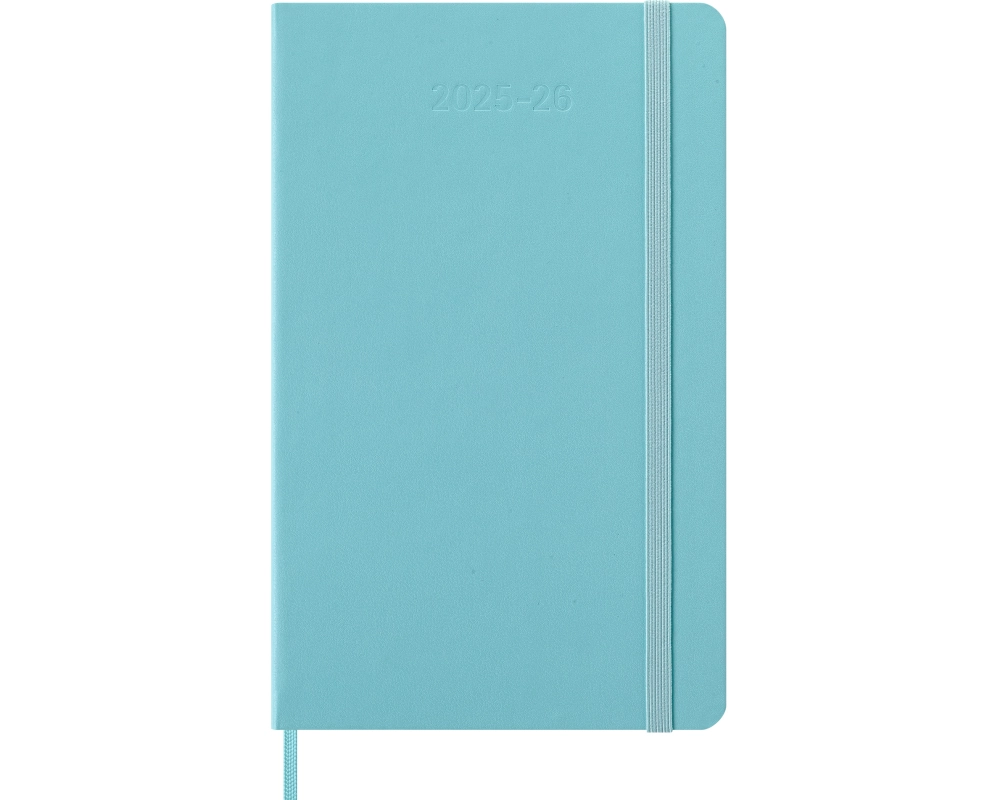 MOLESKINE Wochen-Notizkalender 25/26 DHB2418WN3Y26 18M liniert HC blau 13x21cm