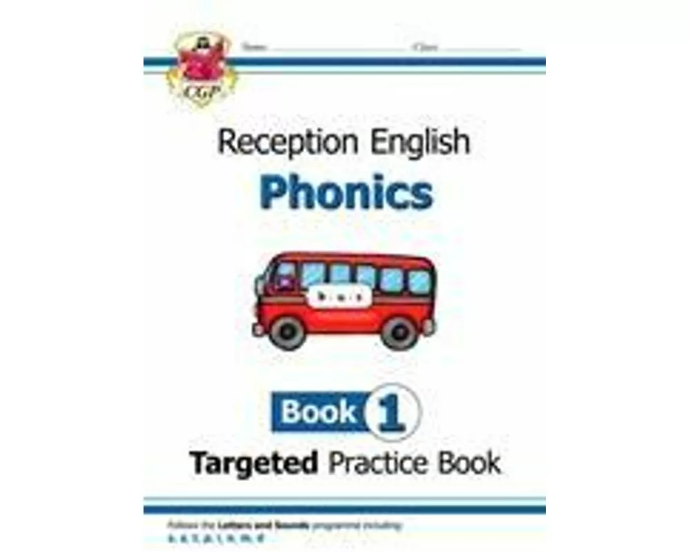 Reception English Phonics Targeted Practice Book - Book 1