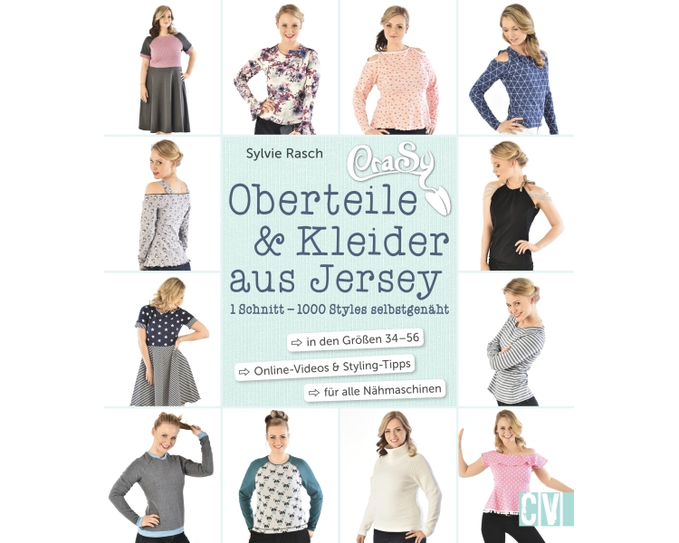 CraSy Oberteile & Kleider aus Jersey
