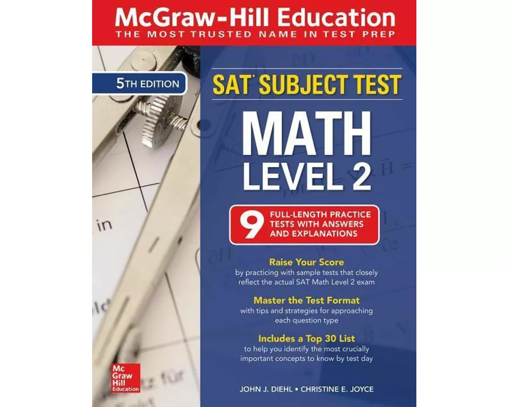 McGraw-Hill Education SAT Subject Test Math Level 2, Fifth Edition