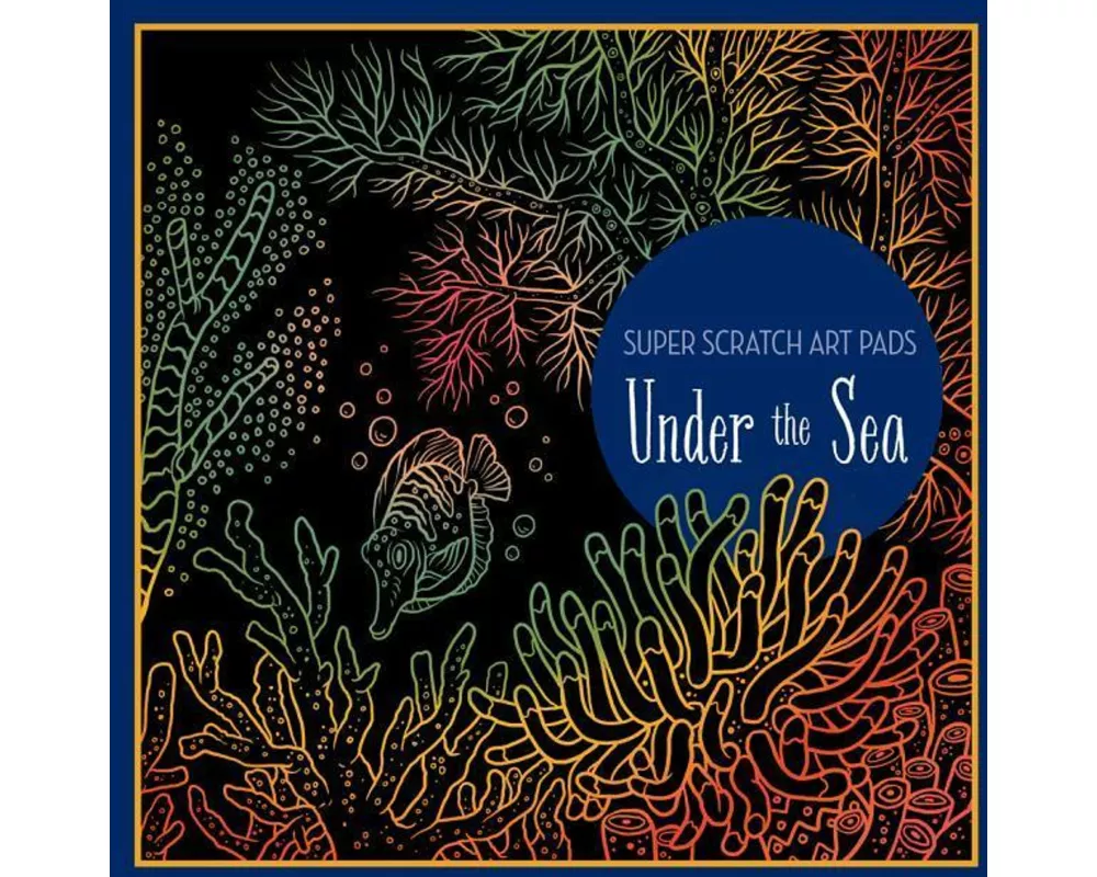 Super Scratch Art Pads: Under the Sea