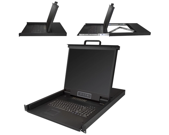 16 PORT KVM VGA CONSOLE - 19IN