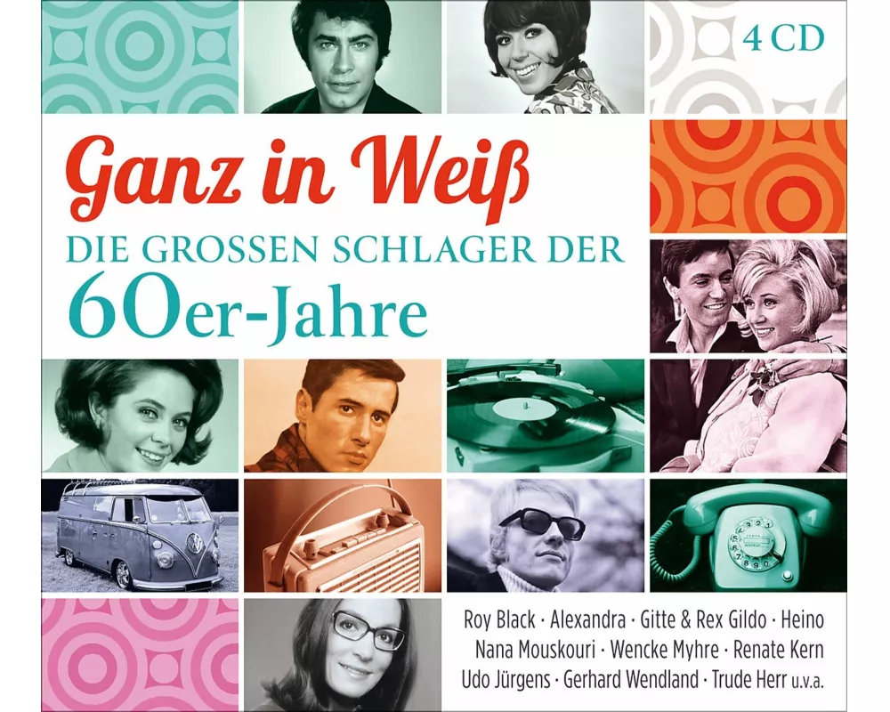 Ganz in Weiá - Die groáen Schlager der 60er-Jahre