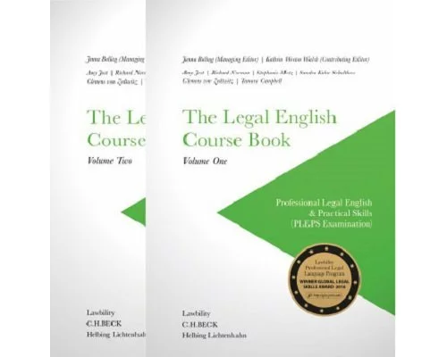 The Legal English Course Book Volume One & Volume Two