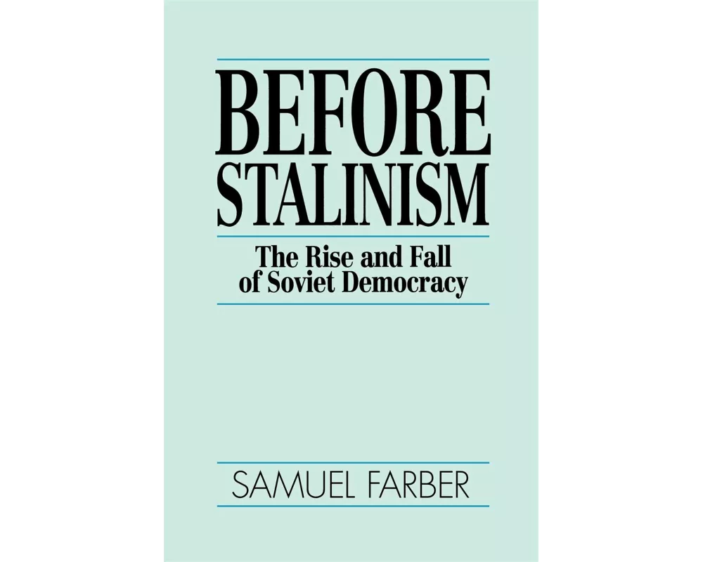 Before Stalinism