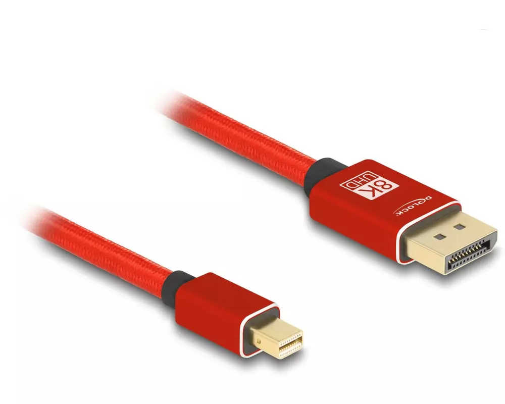 Delock Kabel 8K 60 Hz Mini-DisplayPort - DisplayPort, 2 m