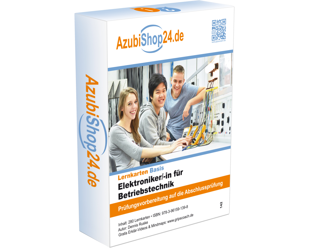 AzubiShop24.de Basis-Lernkarten. Elektroniker/in für Betriebstechnik